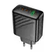 Адаптер сетевой HOCO Article charger CS26A |1USB/2Type-C, 45W/3A, PD/QC|