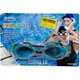 Очки для плавания на планшете 21x14х5 см YG Toys (Бирюзовый)