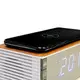 Часы настольные с радио Technoline WT487 Wireless Mobile Charging White/Brown (WT487)