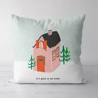Подушка декоративная Soft It's good to be home 45x45 см (45PST_23NG009)