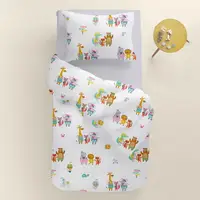 Детское постельное белье в кроватку ZOO ANIMALS CS1