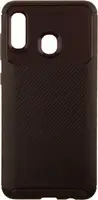 Чехол-накладка Ipaky Carbon Fiber Series/Soft TPU Case Samsung Galaxy A20/A30 Brown