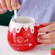 Кружка с ложкой Клубника I love strawberries 5838 450 мл