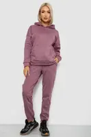 Спортивный костюм женский на флисе, цвет сливовый, 257R85