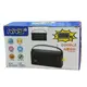 Радиоприёмник с солнечной панелью FM USB MicroSD и фонариком NS-222S на аккумуляторе Чёрный