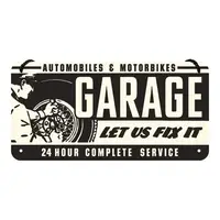 Вывеска на шнурке "Sing Garage" Nostalgic Art (28011)