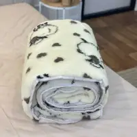 Одеяло полуторное двустороннее открытое из овчины Leri Max 21546 150х210 см бежевое