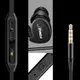 Проводная гарнитура FONGE S500 Black вакуумная для смартфона планшета мультимедийная