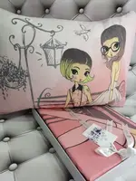 Selin детское полуторное постельное белье. Ронфорс. Belizza Турция.