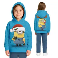 Худи детское с 3D принтом Santa Minion 31839 152 см