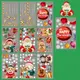 Набор новогодних наклеек на окно Happy New Year 3 13792 20х30 см 9 листов