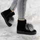 Женские зимние ботинки с мехом Fashion Kelly 1407 40 размер 25 см Черный