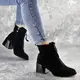 Ботильоны женские Fashion Specks 2403 39 размер 25 см Черный