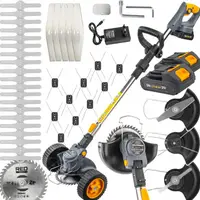 Аккумуляторная коса 1000Вт 21В 2х2Aч Powermat (Польша)