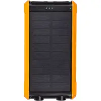 Универсальная мобильная батарея PowerPlant 10000mAh, 2xUSB-A, солнечная панель 5.5V-0,2A