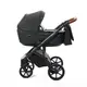 Коляска 2 в 1 Roan Bloom 9023-RB-26, Black stripes, чорний