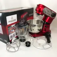Кухонный комбайн 3 в 1 Crownberg CB-3404 Тестомис-Мясорубка-Блендер 2200Вт