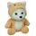 Мягкая игрушка Копиця Мишка в капюшоне Кот 00004-41 13х16х23 см