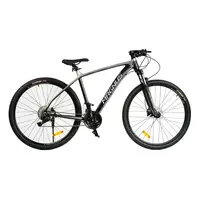 Велоcипед Спортивный 29" Corso "Magnus" рама алюминиевая 21", 27 скоростей. Grey and Black (127943)