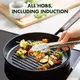 Сковорода гриль GreenPan Eco Smartshape CC006444-001 28 см коричневая