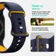 Ремешок Spigen для Apple Watch 40/ 41/ 42 mm - Nano Pop, Blueberry Navy (AMP09325)