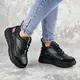 Кроссовки женские Fashion Snower 2152 40 размер 24,5 см Черный