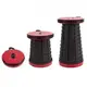 Складной туристический стул 47 см Telescopic stool для пикника туризма рыбалки походный табурет Чёрный с