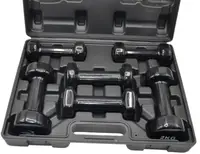 Набір гантелей в кейсі 9 кг. PowerPlay 4121 Fitness Dumbells (2шт.*1кг. 2шт.*1,5кг. 2шт.*2кг.)