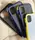 Чехол для iPhone 11 - GLADIATOR Matte Case, Blue+Lime Green