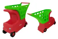 Візок "Авто з кошиком" червоно-зелений 01540/02 DOLONI