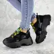 Кроссовки женские Fashion Chatter 2192 38 размер 24 см Черный