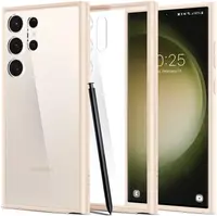Чохол Spigen для Samsung Galaxy S23 Ultra - Ultra Hybrid, Sand Beige (ACS06078)