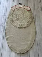 Sumbul oval bej. Килимки в ванну кімнату 2в1. Karina Туречинна