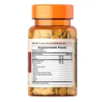 Натуральна добавка Puritan's Pride Multi Enzyme, 100 таблеток