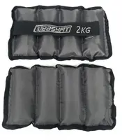 Обтяжувачі для ніг та рук з металом EasyFit Metal 2 кг (пара)