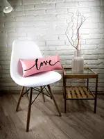 Подушка для дивана бархатная Love 50x24 см (52BP_18L005)