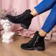 Ботинки женские Fashion Willow 2444 41 размер 26 см Черный