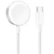 Беспроводное зарядное устройство для Apple Watch Hoco CW46 Type-C/5V/0,35A/1-8S, White (795069)