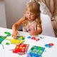 Шнуровка Fisher-Price Цветные домики с липучками (VT5303-26)