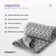 Полотенце для йоги EasyFit Yoga Mat Towel из микрофибры (Серое)