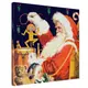 Картина на холсте Санта Клаус 50x50 см (H5050_15NG005)