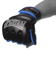 Рукавиці для MMA PowerPlay 3058 Чорно-Сині XL