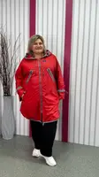 Ветровка на флисе из турецкой плащевки "Флико" 62-64 66-68 70-72 74-76