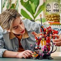 Конструктор игровой Робот Огненного Рыцаря 71846 996 деталей