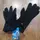 Женские сенсорные перчатки с мехом "Touch GLOVES" Ромашка Чорні