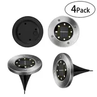 Садовий світильник на сонячній батареї Bell Howell Disk lights (4 шт.)