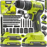Дрель-шуруповерт ударная бесщеточная 50Нм Toolme (Польша)