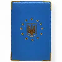 Обложка для карт (ID паспорт, пропуск, студенческий) синяя