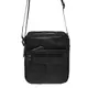 Мужская сумка на плечо Borsa Leather K11029-black