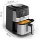 Мультипечь Tefal Tefal Easy Fry Silence EY552DE0 1670 Вт серебристая